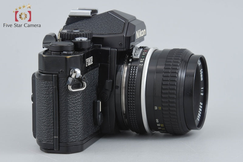 Nikon New FM2 FM2N Black Later Model + Ai NIKKOR 50mm f/2 w/ MF-16 Data Back