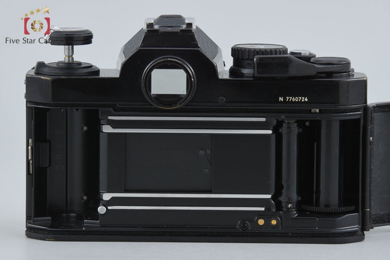 Nikon New FM2 FM2N Black Later Model + Ai NIKKOR 50mm f/2 w/ MF-16 Data Back