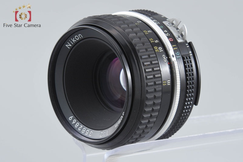 Nikon New FM2 FM2N Black Later Model + Ai NIKKOR 50mm f/2 w/ MF-16 Data Back