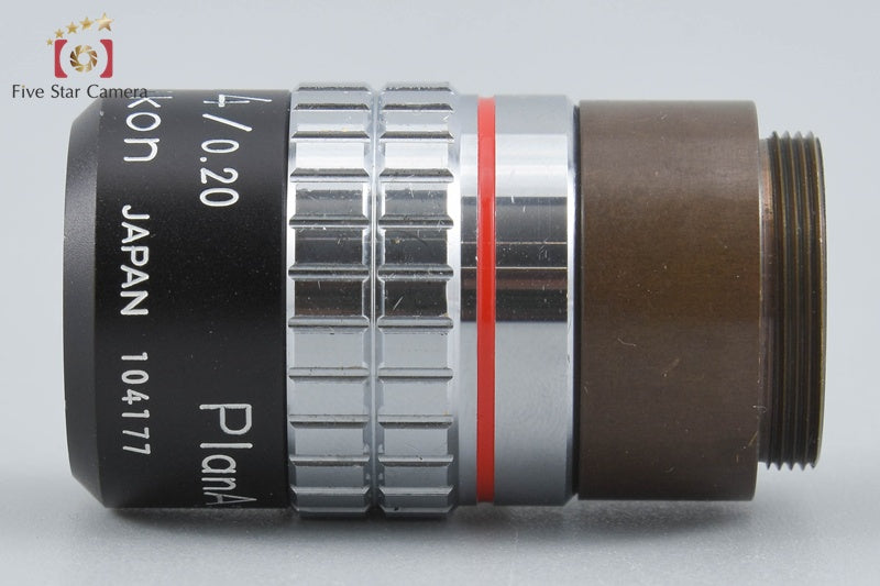 Nikon Plan Apo 4x/0.20 160/- Microscope Objective Lens