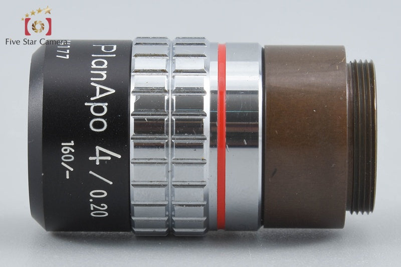 Nikon Plan Apo 4x/0.20 160/- Microscope Objective Lens