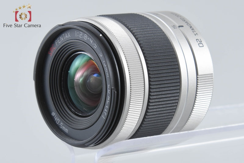 "Shutter count 605" PENTAX Q10 Silver 12.4 MP Digital Camera 5-15 Lens w/ Box