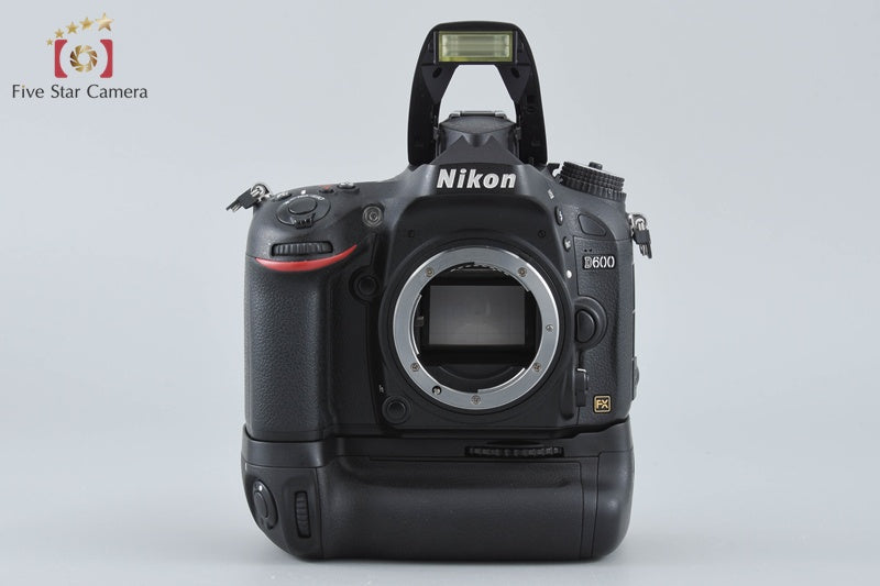 Nikon D600 24.3 MP Full Frame DSLR Camera + MB-D14 Multi Power Battery Pack