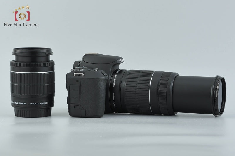 "Count 1,686" Canon EOS Kiss X9 / Rebel SL2 / 200D 24.2 MP 18-55 55-250 Lenses