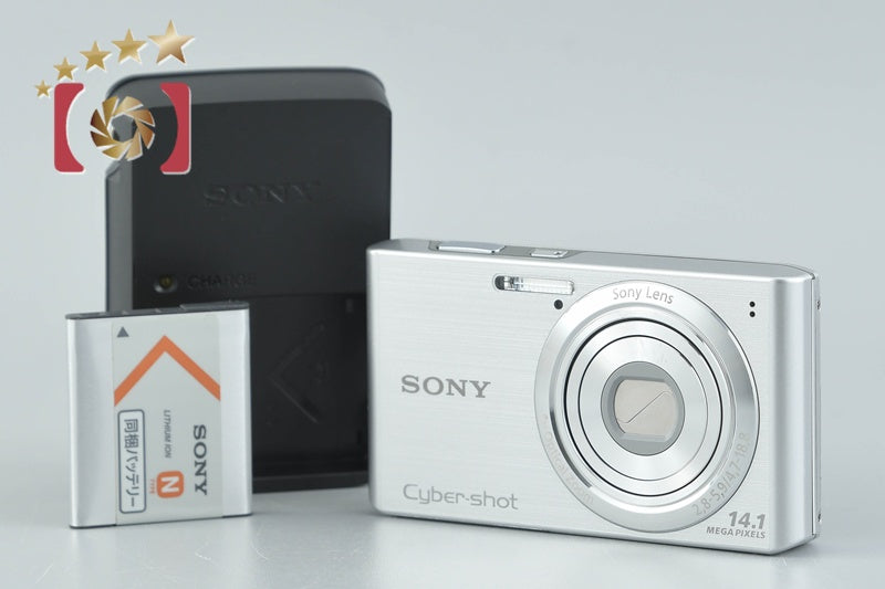 Sony Cyber-Shot DSC-W610 Silver 14.1 MP Digital Camera [Japanese Language Only]