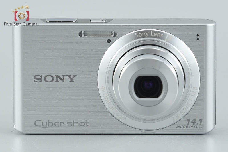 Sony Cyber-Shot DSC-W610 Silver 14.1 MP Digital Camera [Japanese Language Only]