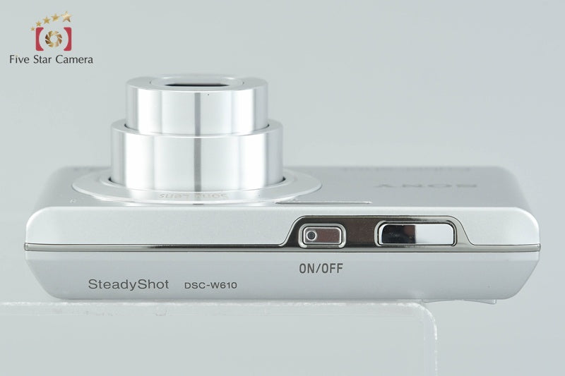 Sony Cyber-Shot DSC-W610 Silver 14.1 MP Digital Camera [Japanese Language Only]