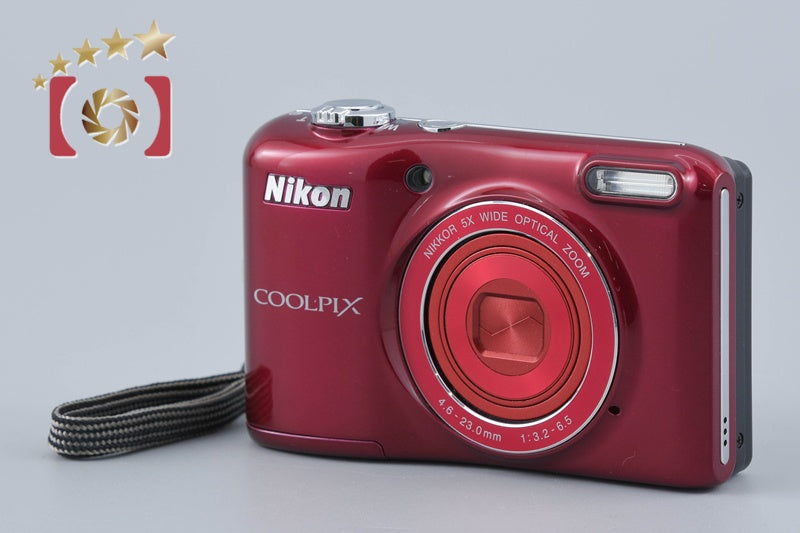 Nikon COOLPIX L28 Red 20.1 MP Digital Camera