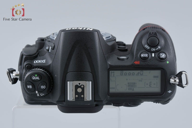 "Shutter count 449" Nikon D300 12.3 MP Digital SLR Camera Body