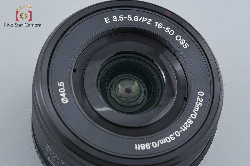 SONY E PZ 16-50mm f/3.5-5.6 OSS SELP1650 Black Sony E Mount