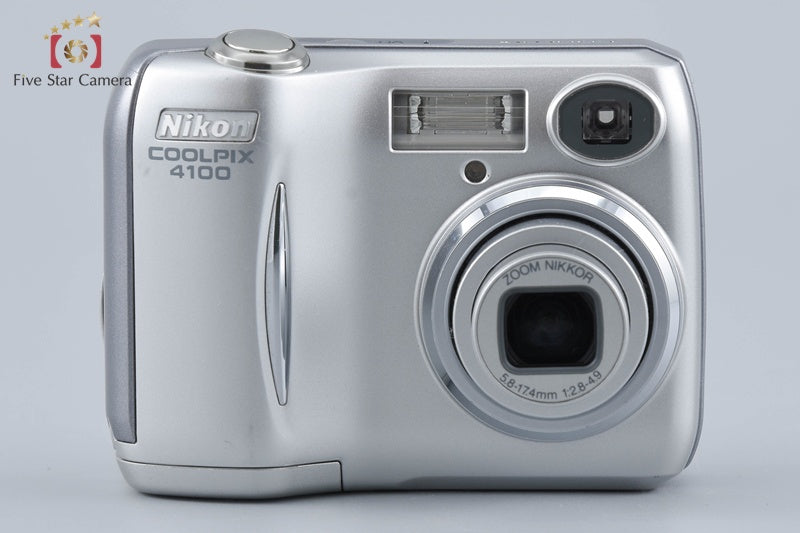 Nikon COOLPIX 4100 Chrome Silver 4.0 MP Digital Camera