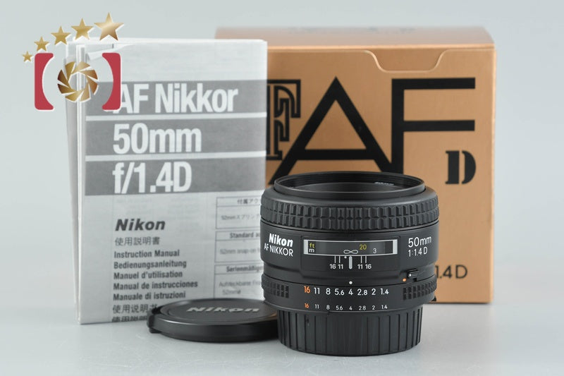 Nikon AF NIKKOR 50mm f/1.4 D w/ Box