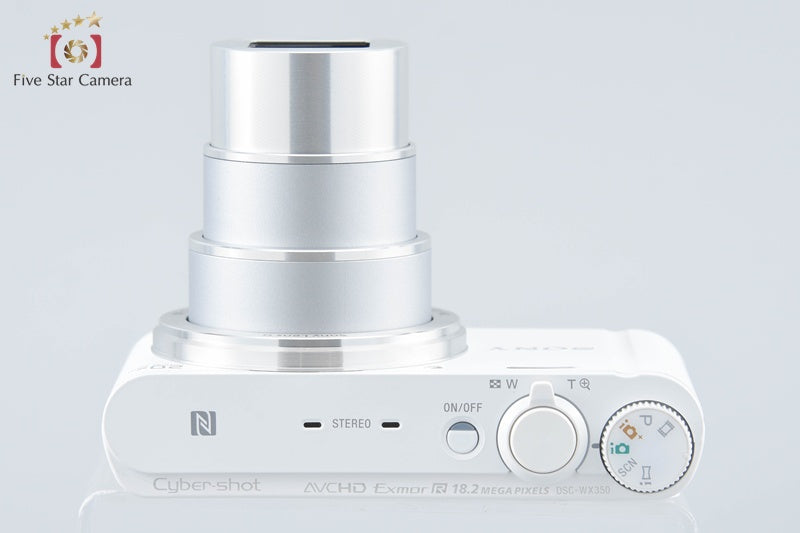 Sony Cyber-Shot DSC-W350 White 14.1MP Digital Camera w/ Box [Multiple Languages]