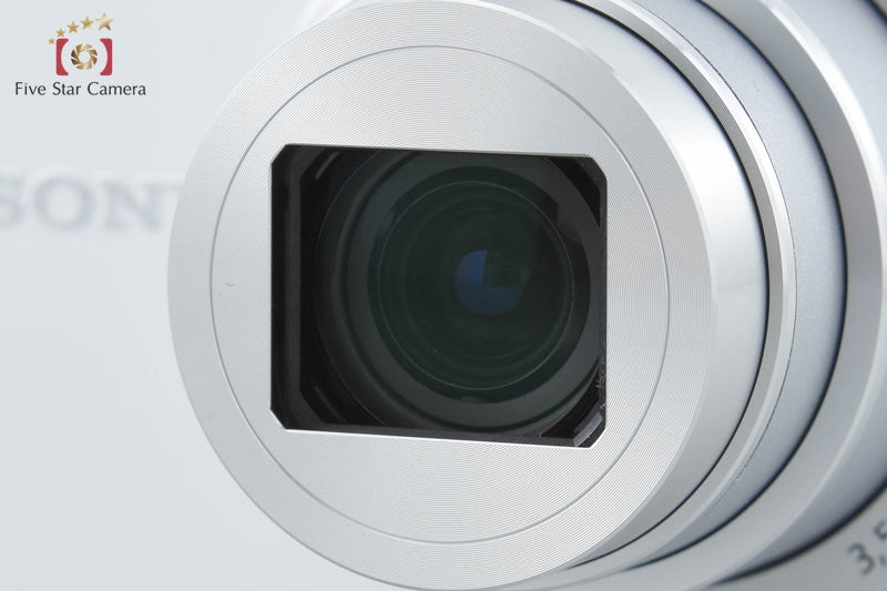 Sony Cyber-Shot DSC-W350 White 14.1MP Digital Camera w/ Box [Multiple Languages]