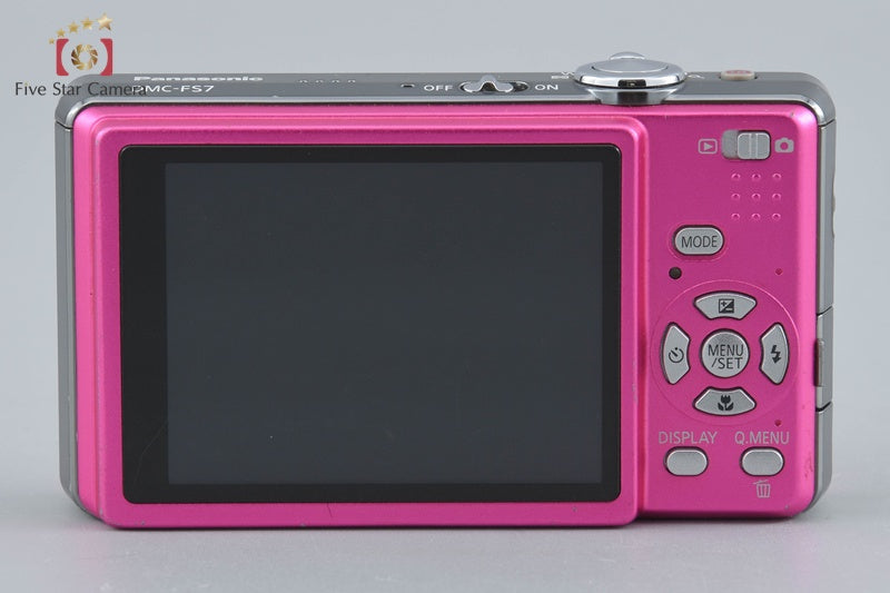 Panasonic LUMIX DMC-FS7 Pink 10.1 MP Digital Camera [Japanese Language Only]