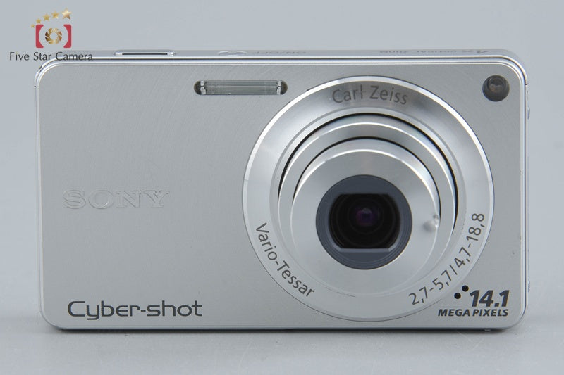 Sony Cyber-Shot DSC-W350 Silver 14.1 MP Digital Camera [Japanese Language Only]