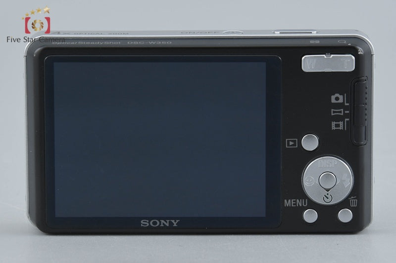 Sony Cyber-Shot DSC-W350 Silver 14.1 MP Digital Camera [Japanese Language Only]