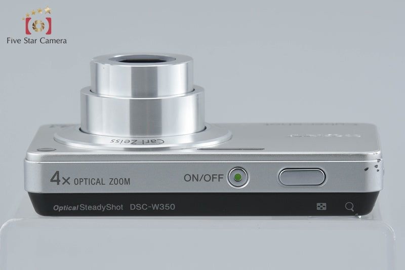 Sony Cyber-Shot DSC-W350 Silver 14.1 MP Digital Camera [Japanese Language Only]