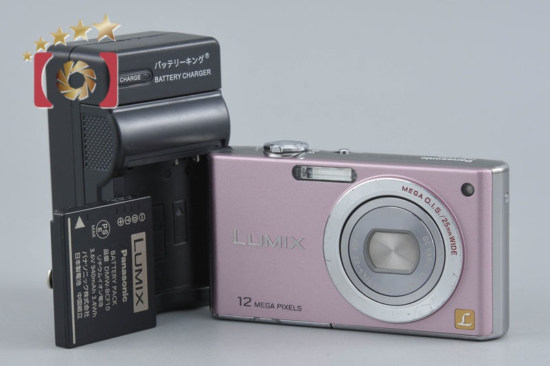 Panasonic LUMIX DMC-FX40 Pink 12.1 MP Digital Camera [Japanese Language Only]