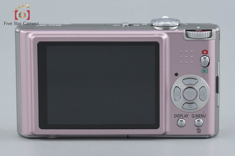 Panasonic LUMIX DMC-FX40 Pink 12.1 MP Digital Camera [Japanese Language Only]