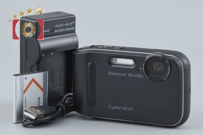 Sony Cyber-Shot DSC-TF1 Black 16.1 MP Digital Camera [Japanese Language Only]