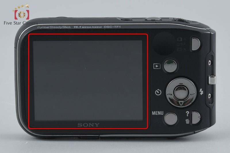 Sony Cyber-Shot DSC-TF1 Black 16.1 MP Digital Camera [Japanese Language Only]