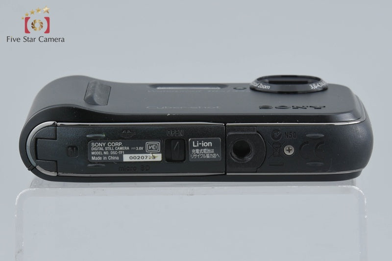 Sony Cyber-Shot DSC-TF1 Black 16.1 MP Digital Camera [Japanese Language Only]