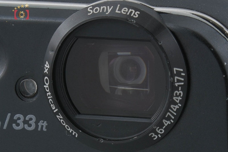 Sony Cyber-Shot DSC-TF1 Black 16.1 MP Digital Camera [Japanese Language Only]