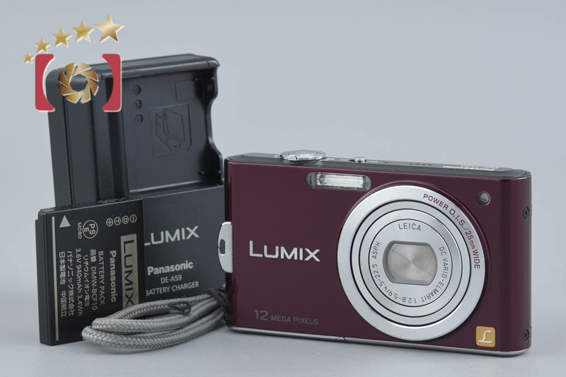 Panasonic LUMIX DMC-FX60 Violet 12.1 MP Digital Camera [Japanese Language Only]