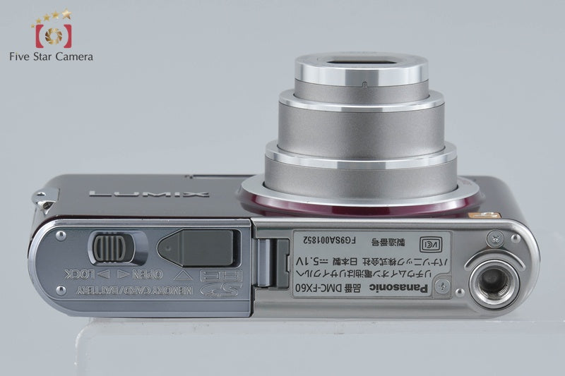 Panasonic LUMIX DMC-FX60 Violet 12.1 MP Digital Camera [Japanese Language Only]