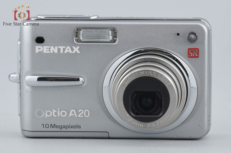 PENTAX Optio A20 Silver 10.0 MP Digital Camera w/ Box