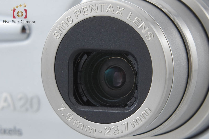 PENTAX Optio A20 Silver 10.0 MP Digital Camera w/ Box