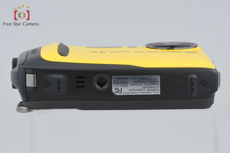 Fujifilm FINEPIX XP120 Yellow 16.4 MP Digital Camera w/ Box