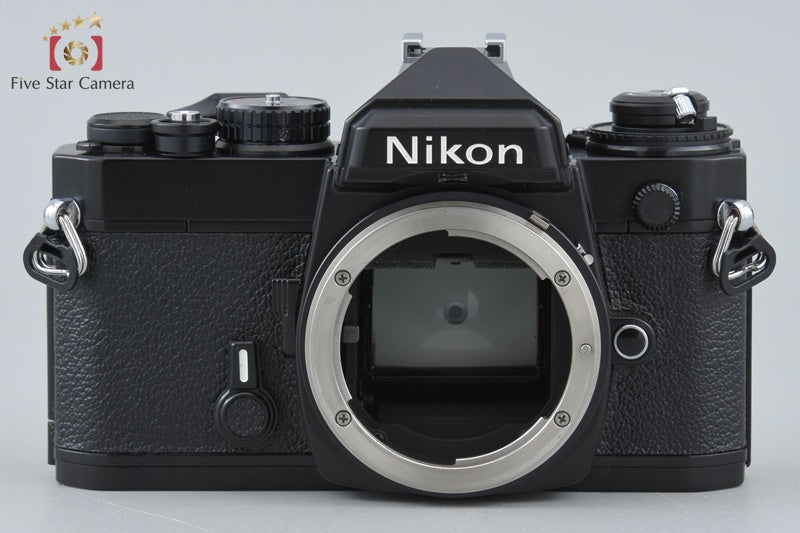 Nikon FE Black 35mm SLR Film Camera Body