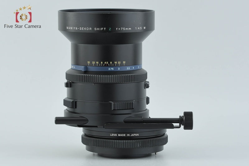 Mamiya SEKOR SHIFT Z 75mm f/4.5 W for RZ67 PRO / RZ67 PRO II