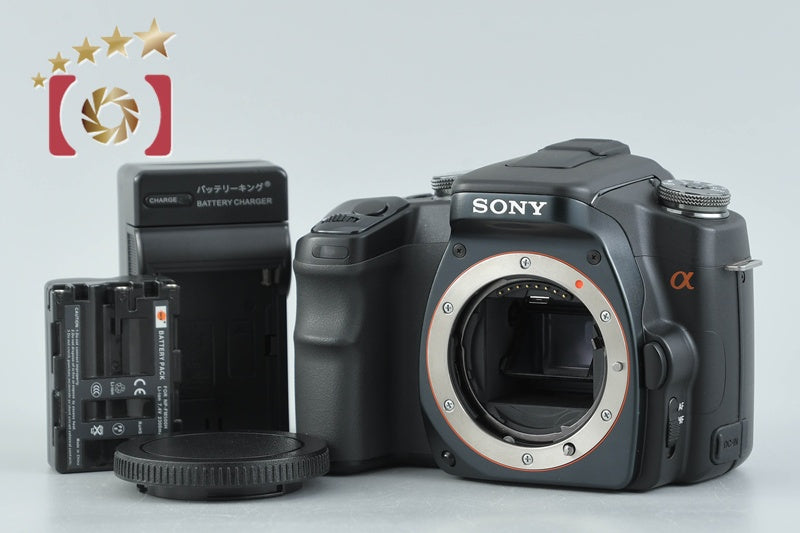 Sony α100 DSLR-A100 Black 10.2 MP Digital SLR Camera [Japanese Language Only]
