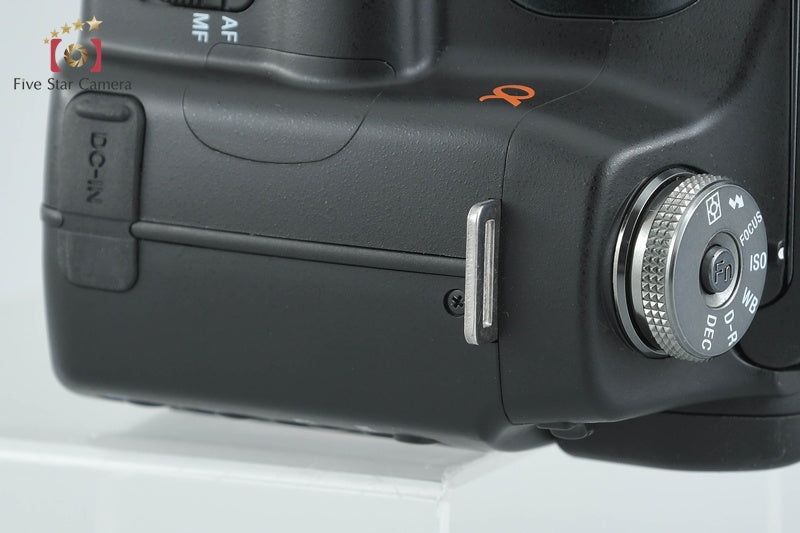 Sony α100 DSLR-A100 Black 10.2 MP Digital SLR Camera [Japanese Language Only]