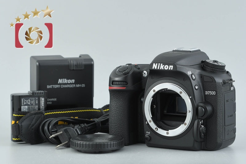"Shutter count 712" Nikon D7500 20.9 MP Digital SLR Camera Body