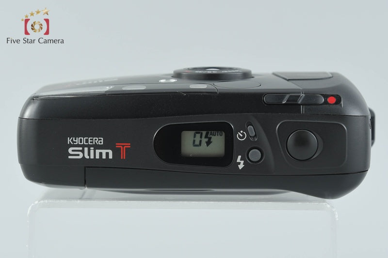 Kyocera Slim T Black 35mm Point & Shoot Film Camera