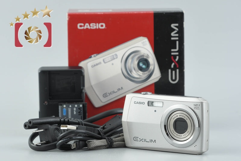 Casio EXILIM EX-Z16 Silver 12.1 MP Digital Camera w/ Box