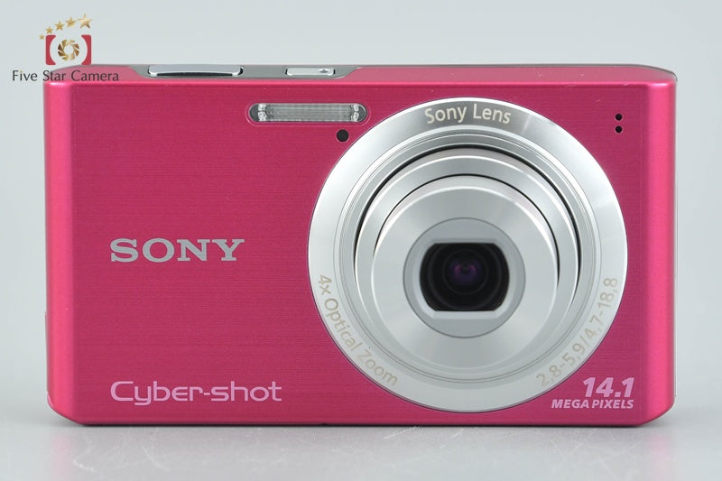 Sony Cyber-Shot DSC-W610 Pink 14.1 MP Digital Camera [Japanese Language Only]