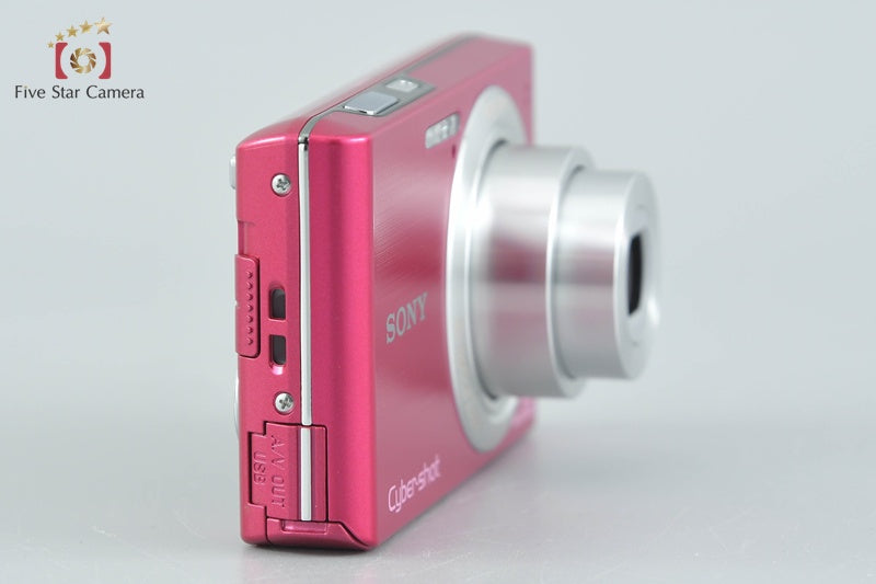 Sony Cyber-Shot DSC-W610 Pink 14.1 MP Digital Camera [Japanese Language Only]