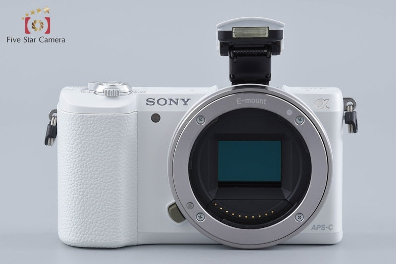 Sony α5100 ILCE-5100 White 24.3 MP 16-50 55-210 Lenses [Multiple Languages]