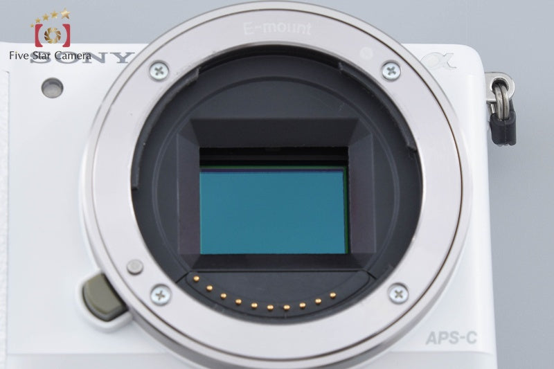 Sony α5100 ILCE-5100 White 24.3 MP 16-50 55-210 Lenses [Multiple Languages]
