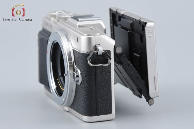 "Count 1,726" Olympus PEN Lite E-PL7 Silver 16.1 MP Digital Mirrorless Camera