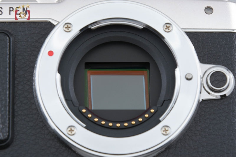 "Count 1,726" Olympus PEN Lite E-PL7 Silver 16.1 MP Digital Mirrorless Camera
