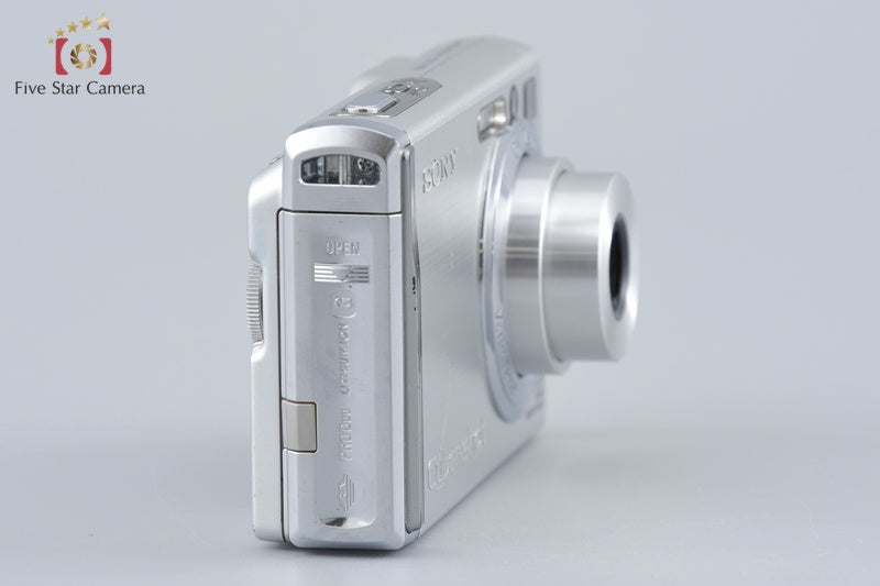 Sony Cyber-Shot DSC-W80 Silver 7.2 MP Digital Camera [Japanese Language Only]