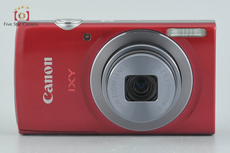 Canon IXY 150 Red 20.0 MP Digital Camera w/ Box
