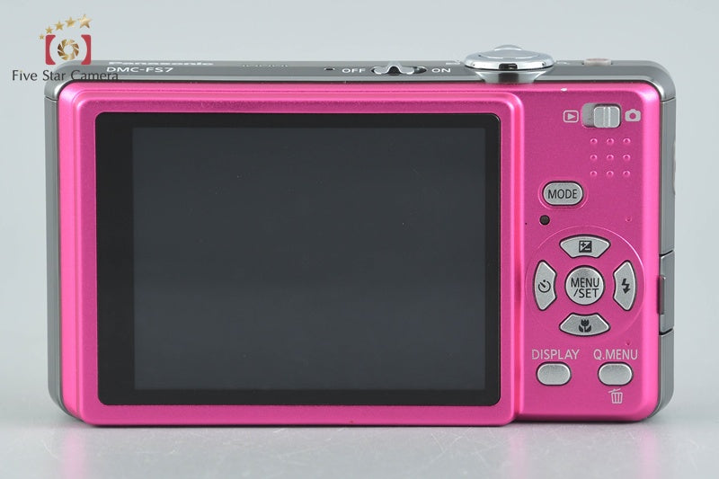 Panasonic LUMIX DMC-FS7 Pink 10.1 MP Digital Camera [Japanese Language Only]