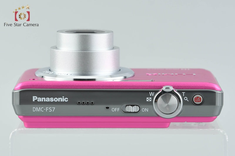 Panasonic LUMIX DMC-FS7 Pink 10.1 MP Digital Camera [Japanese Language Only]